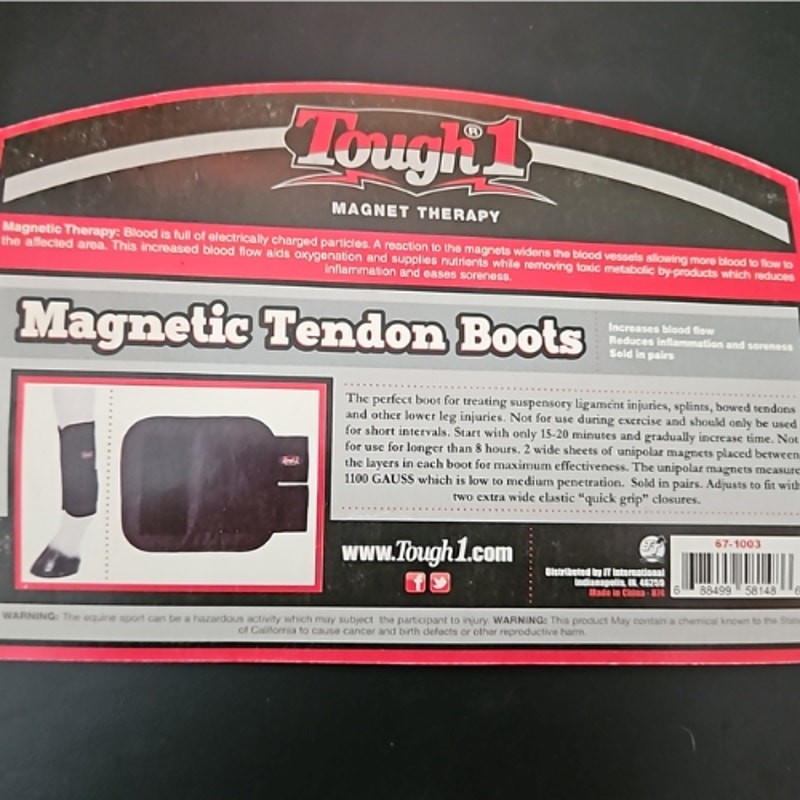 Tough 1 Magnetic Tendon Boots