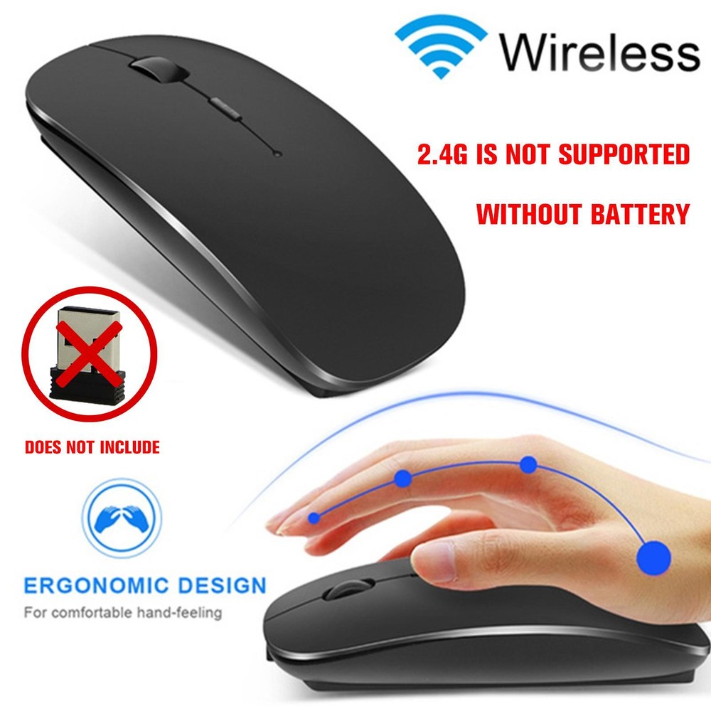 Wireless Bluetooth Mouse For Computer Silent Mice Optical Mice V6 Ergonomic Nice