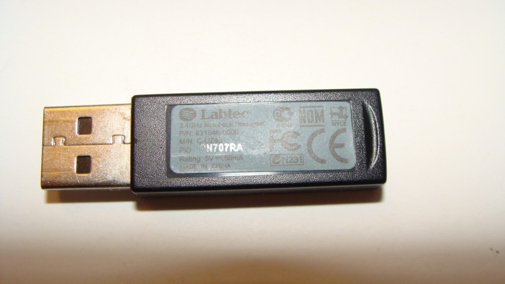 Labtec PANASONIC R-RE9 831545 2,4GHz Notebook Presenter Pointer USB Receiver