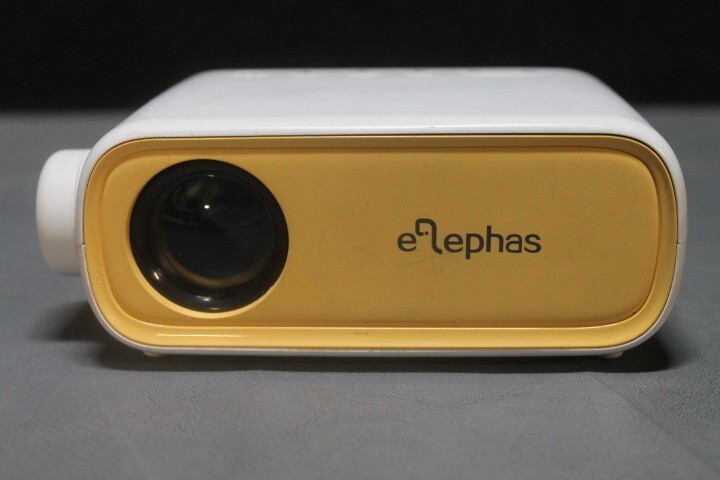 ELEPHAS Mini Portable Projector YG280 For iPhone /home DEVICE ONLY