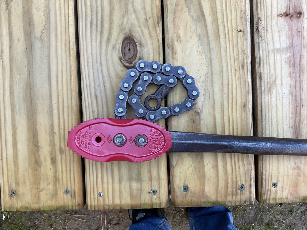 Vulcan CT 32 chain pipe wrench