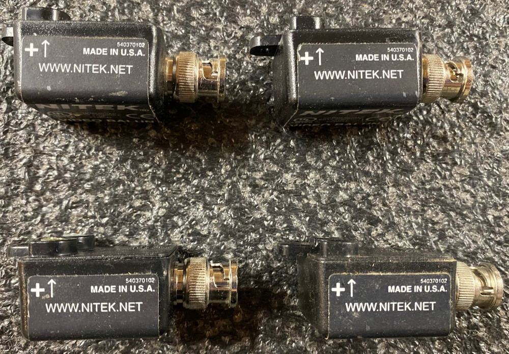 4 NITEK Model VB37 Video Balun