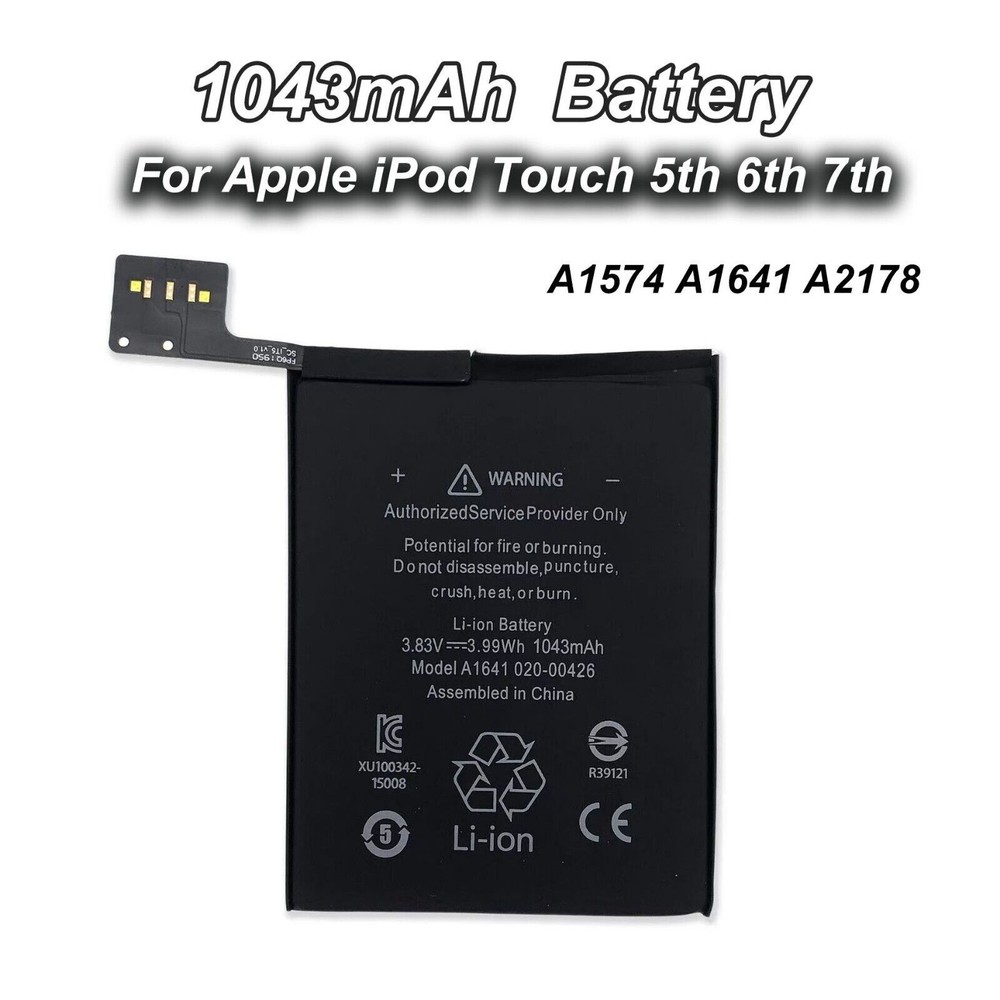 🔥NEW Replacement Internal Battery for iPod Touch 5 /6/ 7th Gen 1043mAh