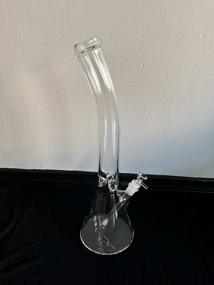 18” Hookah Water Pipe Bent Neck Beaker Bong
