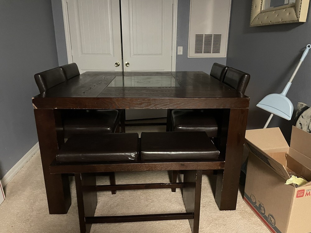 kitchen table set for 6