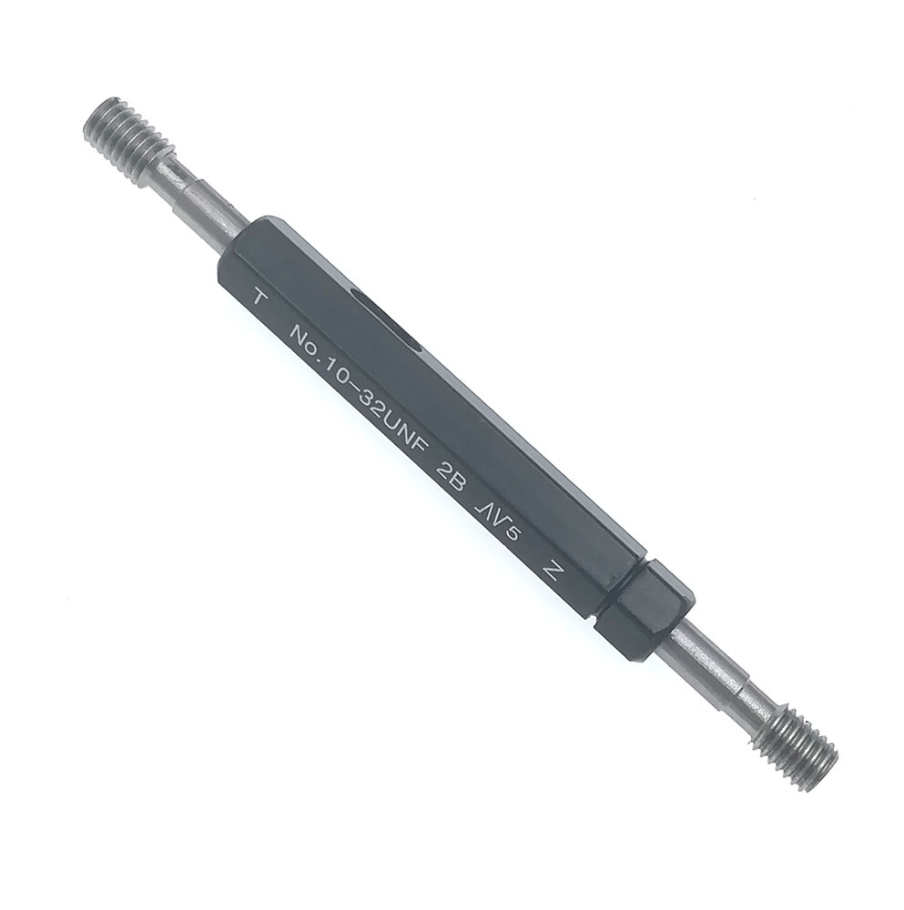 Thread Plug Gage #10-32 UNF 2B Double Ends Thread Plug Gage Unified Thread Gage