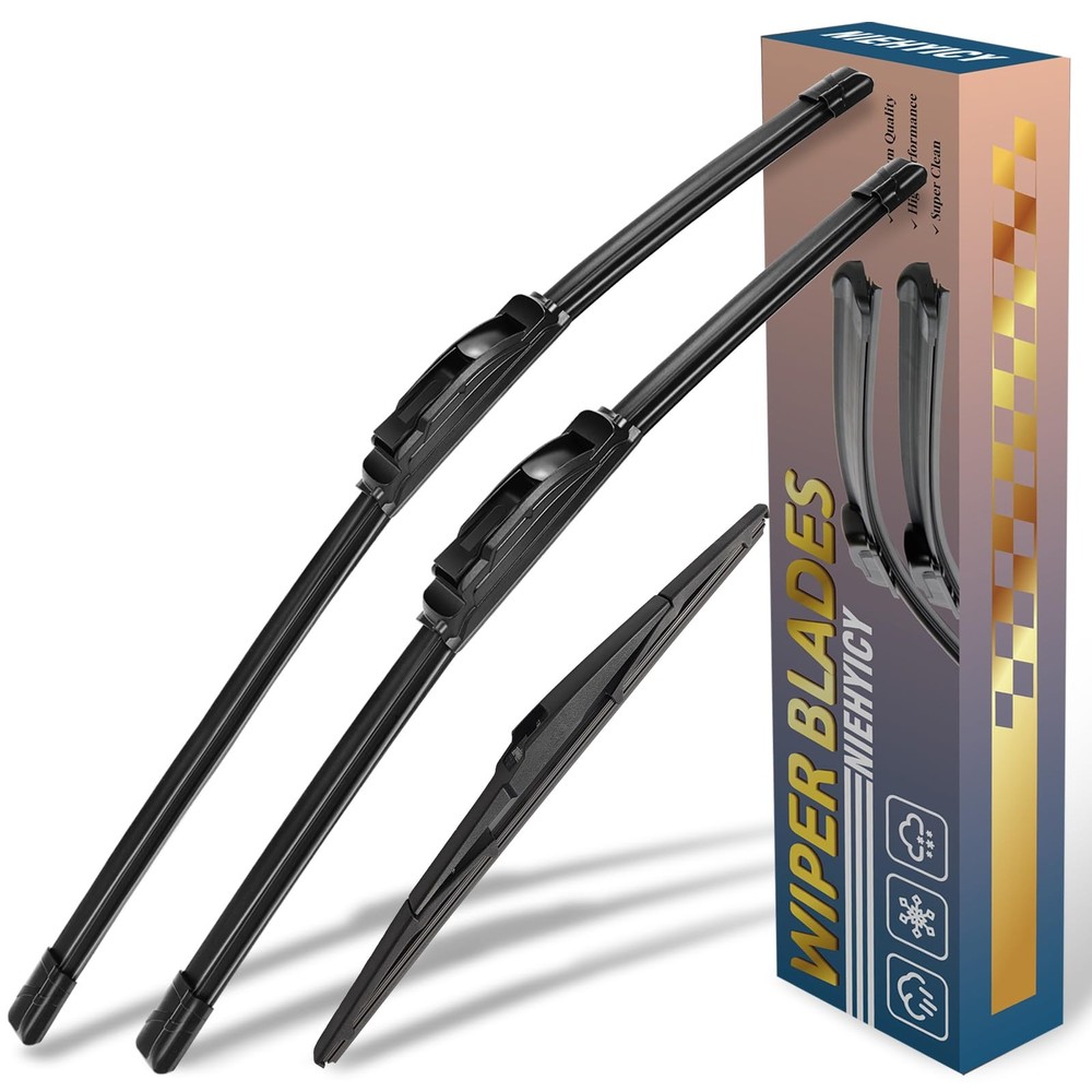 Mazda CX9 Windshield Wiper Blades Replacement Set 26"/17"/14"  3 Pack