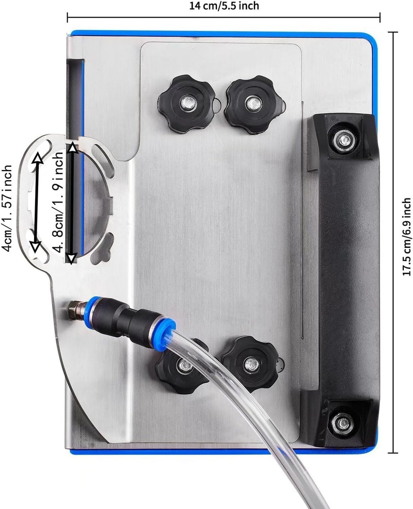 45 Degree Tile Chamfering Tool, Angle Grinder Stand for 45° Tile Cutting, Tile C