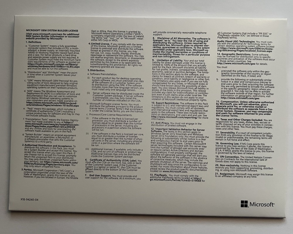 Microsoft Windows server 2025 datacenter 24 Core Unlimited Cals License Key (NEW