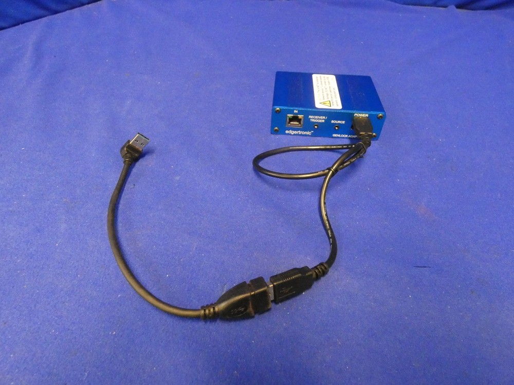 Edgertronic Genlock Adapter w/USB Cable