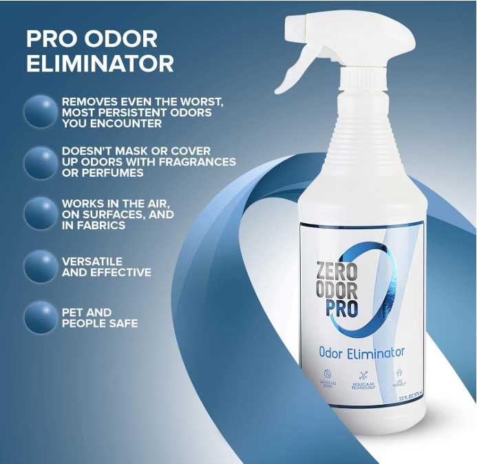 Zero Odor Pro – 32oz Trigger Spray for Commercial Strength Odor Neutralizer
