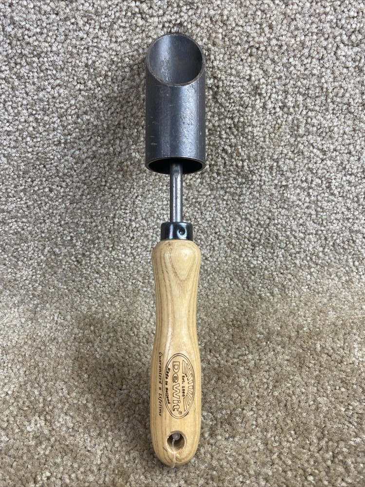 Dewit Bulb/Crocus Planter Tool Hand Held Nice Condition