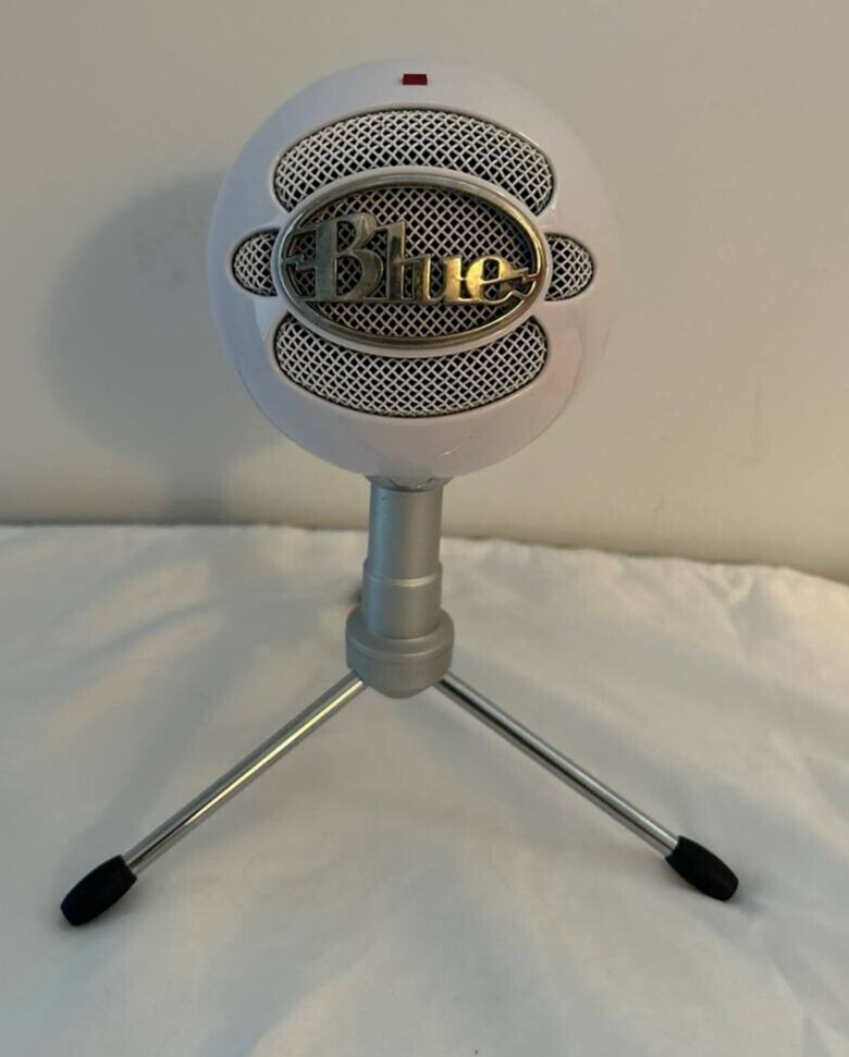 Blue Snowball iCE USB Microphone Condenser for Recording Streaming PC & Mac