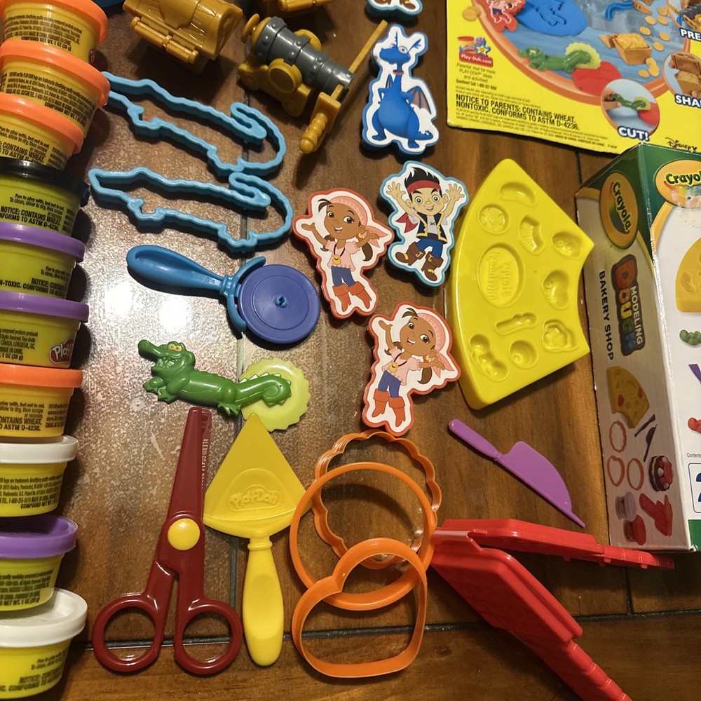 Assorted play doh tools lot