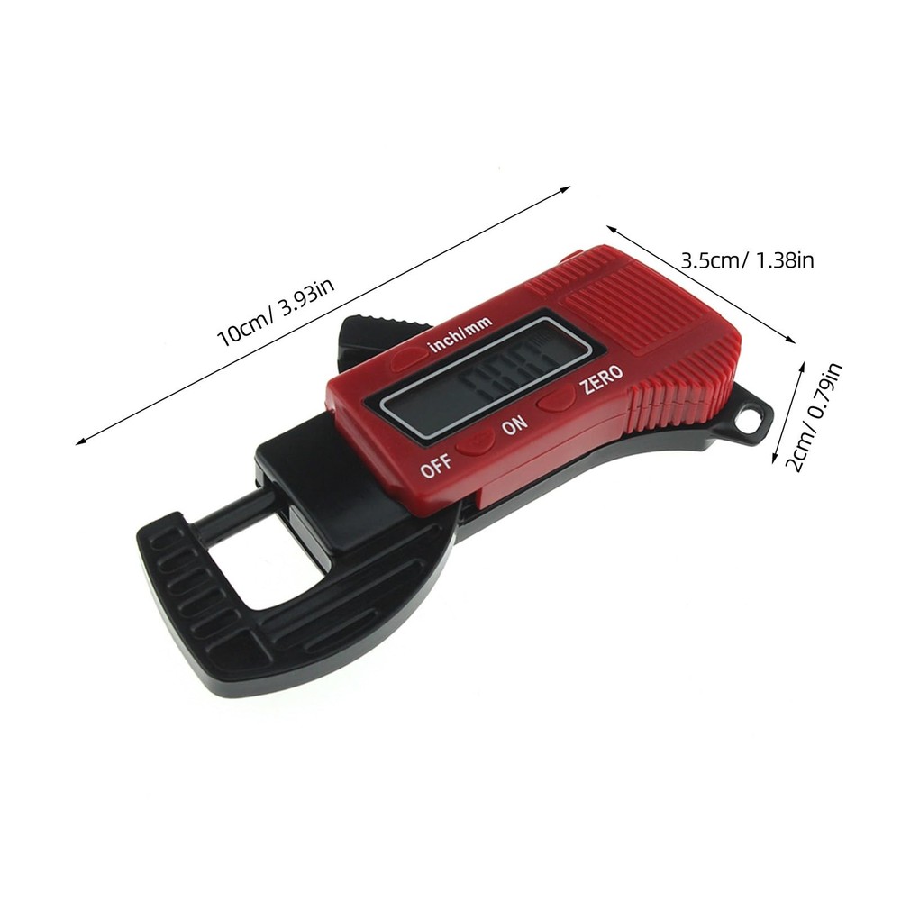 2pcs Thickness Gauge Caliper Micrometer Thickness Micrometer Measurement Tool...