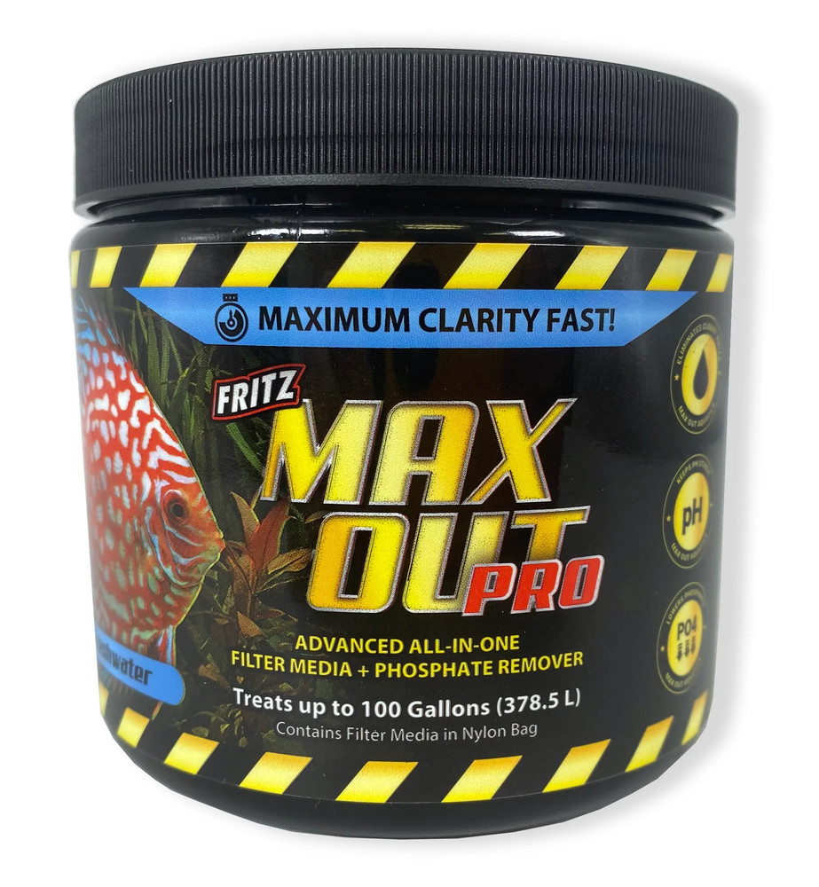 MAXOUT PRO Freshwater Filter Media & Phosphate Remover (16 oz)