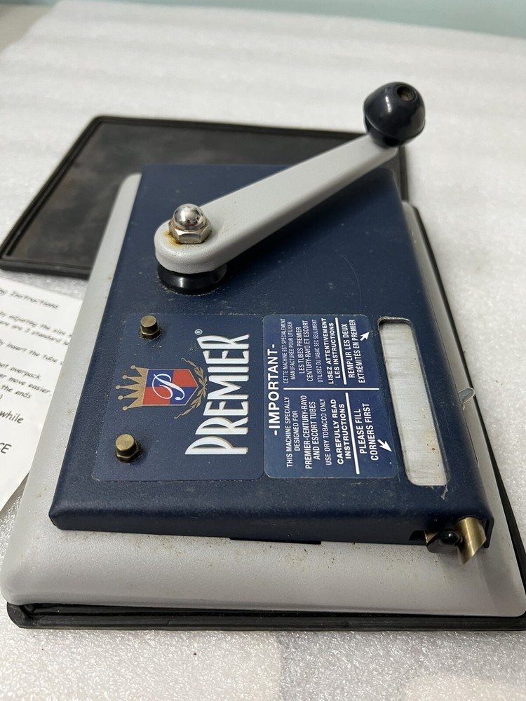 PREMIER Supermatic Cigarette Injector Machine Makes 100mm Regular & King Size
