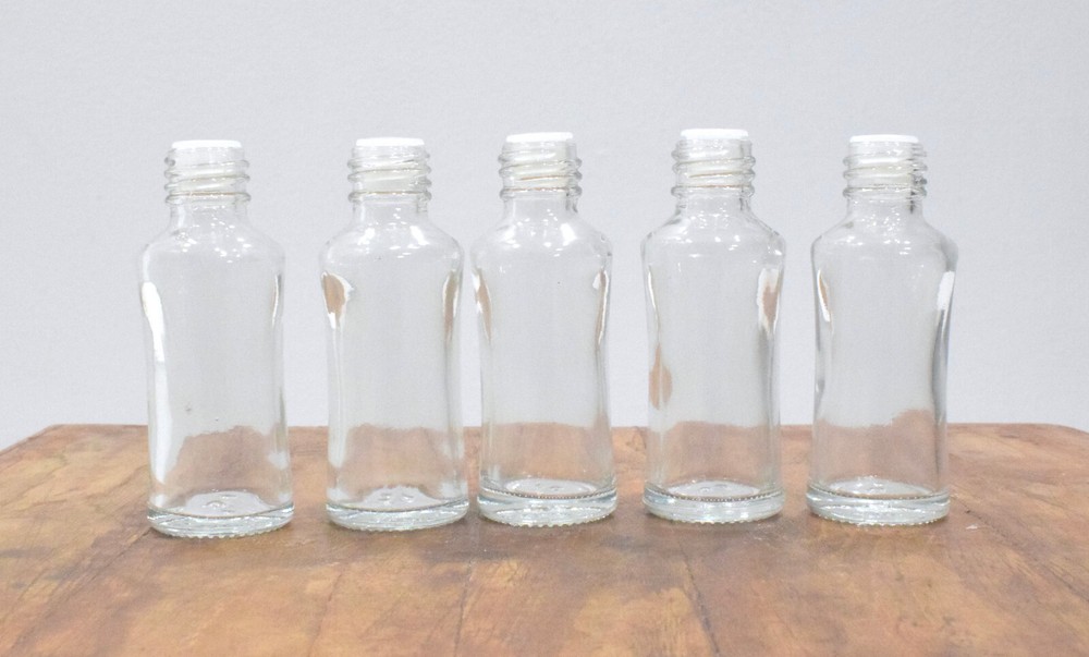 Clear Glass Craft Bottle