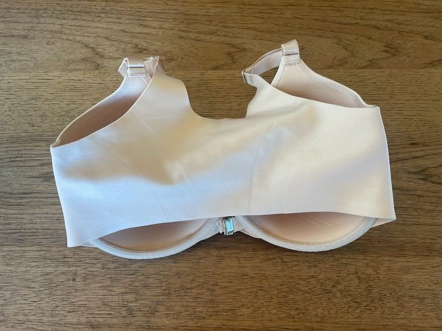 SOMA Pale Sand Beige 34G Vanishing Back Full Coverage Front Close Bra NEW!!!!