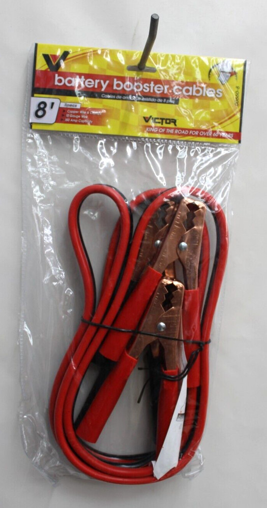 Victor 8ft Booster Jumper Cables