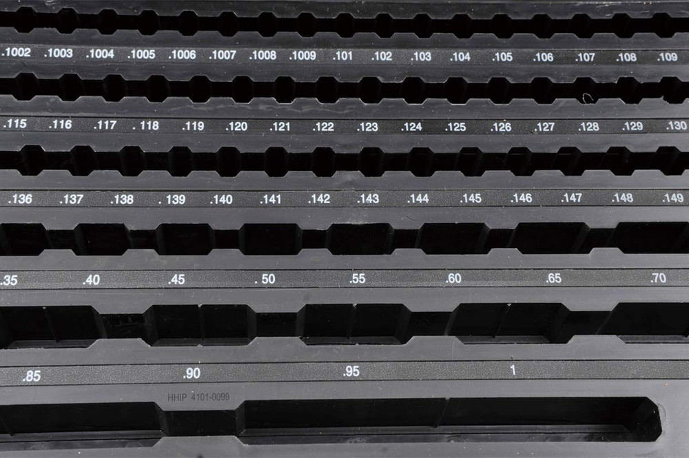 4101-0099 81 Piece Rectangular Gage Block Set Case Only
