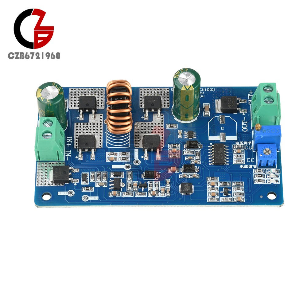 5-35V 10A DC-DC Auto Boost Buck Module CC-CV Battery Charging LED Driver Module