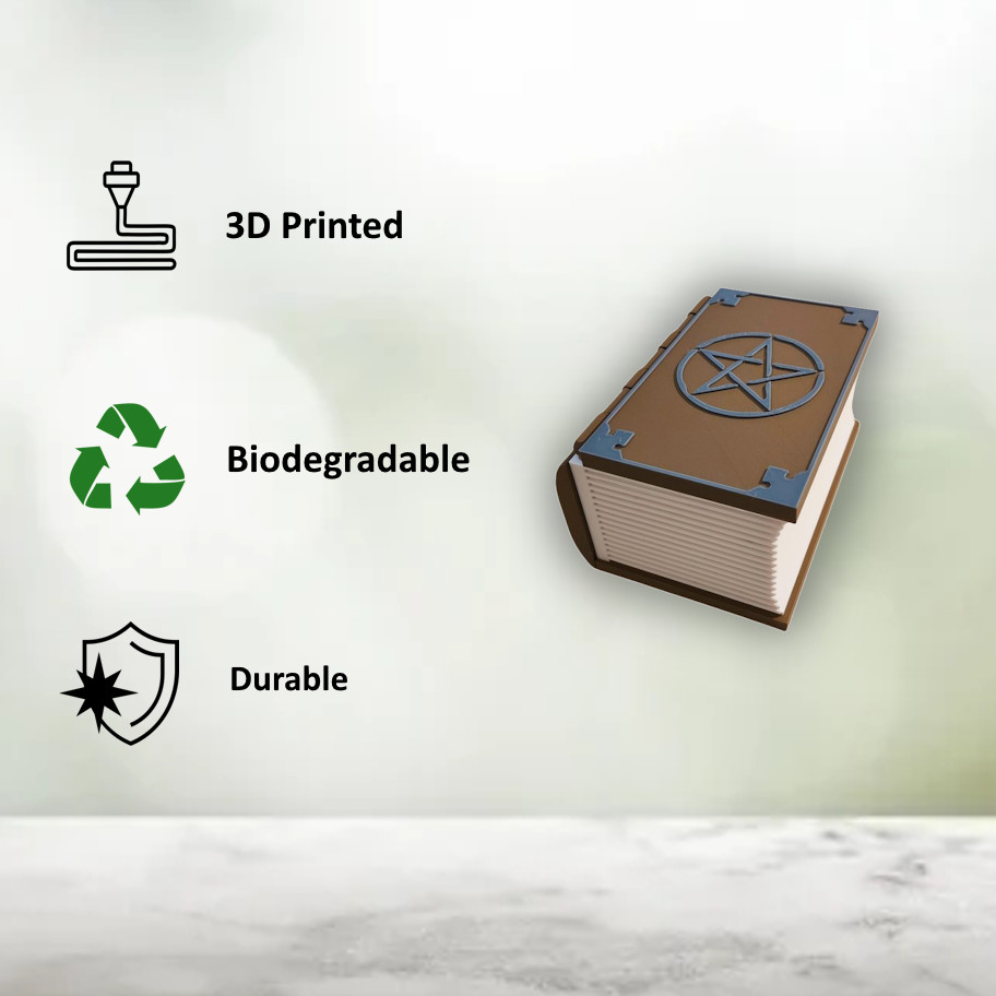 Witch Grimoire Deck Box / Dice or Jewelry Box