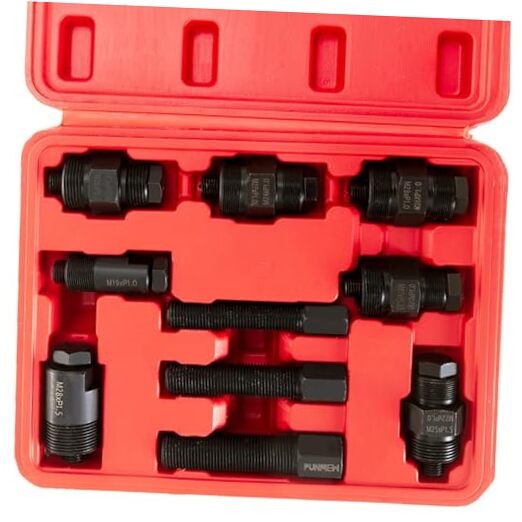 Motorcycle Flywheel Puller Set 10pcs Universal Flywheel Turning Tool for
