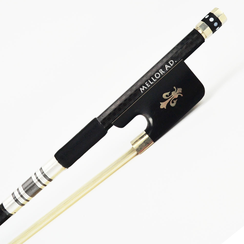Textured Carbon Fiber Cello Bow Pernambuco Performance MELLOR A3C