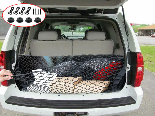 Rear Trunk Envelope Style Mesh Organizer Cargo Net For 2005-2012 Dodge Caliber