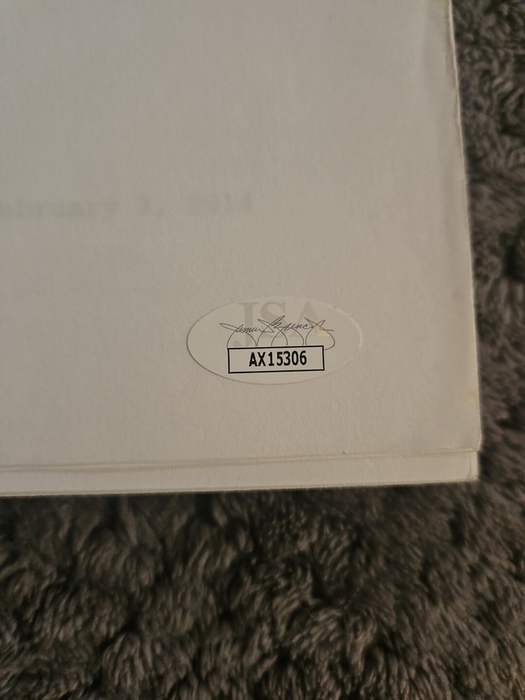 Common (Rapper) Signed Script for Selma - JSA