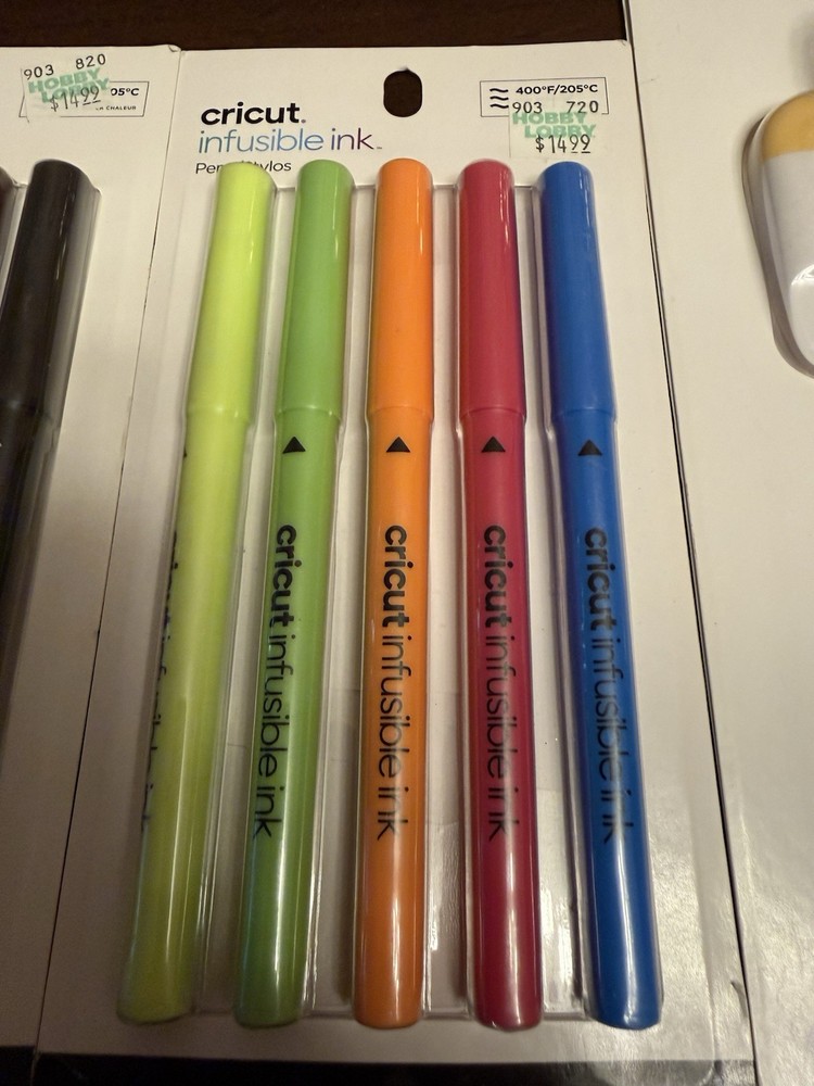Cricut Infusible Ink Markers Neons & Basic Set W/ Scraper & Spatula Set