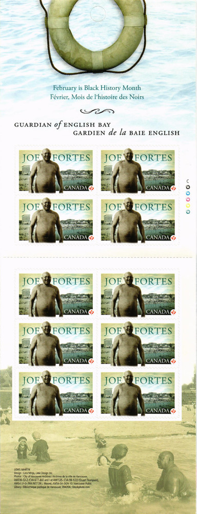 Canada 2013 Yvert C 2809 Joe Fortes MNH