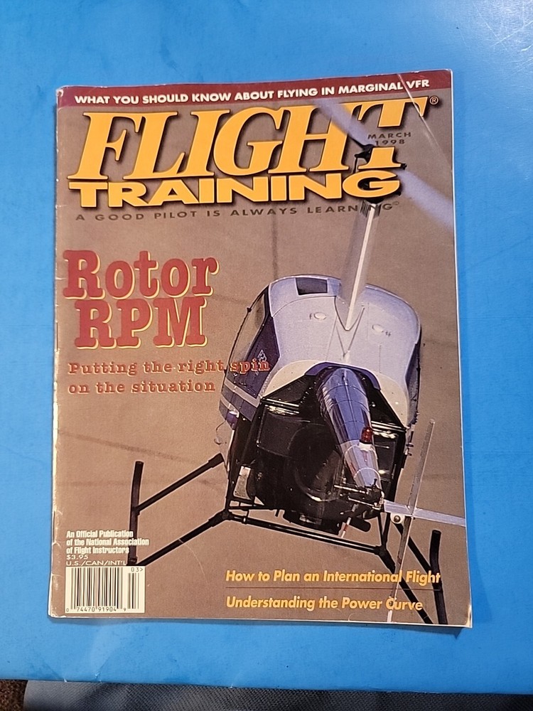 Flight Training Magazine March 1998