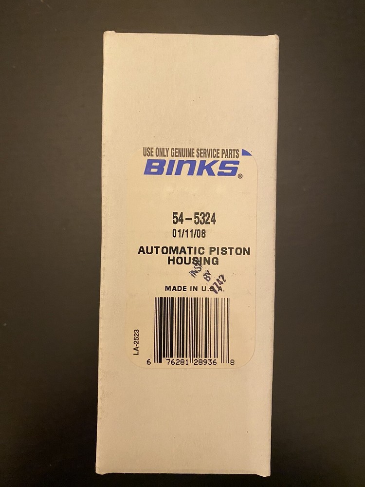 Binks 54-5324 Automatic Piston Housing