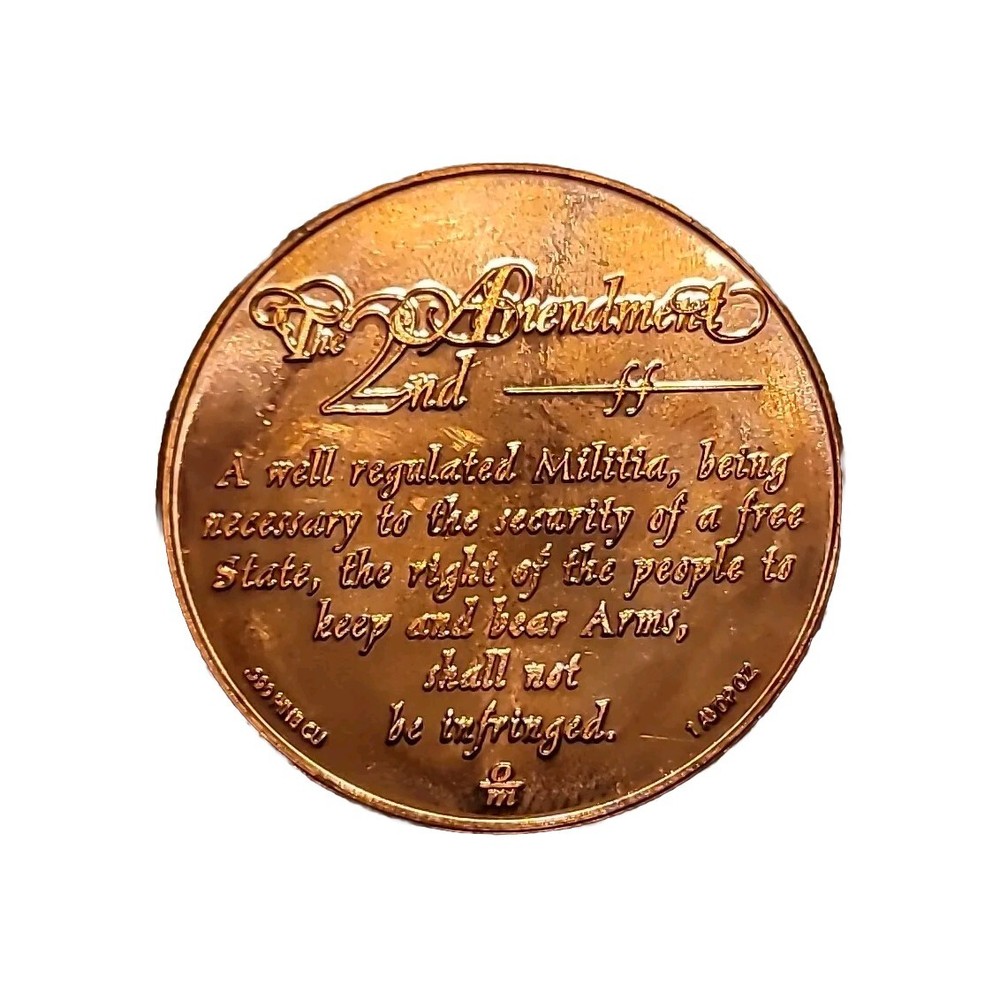 1 oz Copper Round - Protect the 2nd Amendment