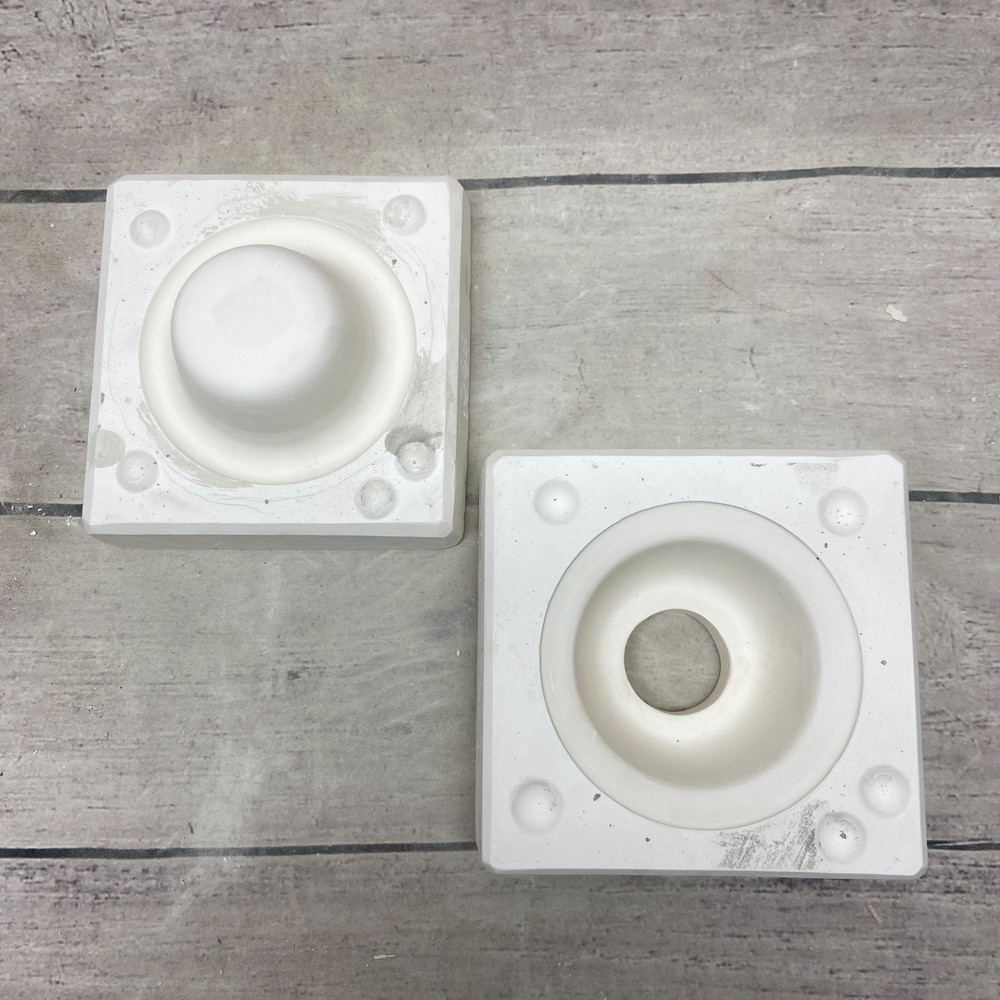Vintage 1995 Boothe Mold Co Ceramic Casting Mold Plain Dip Insert #1068