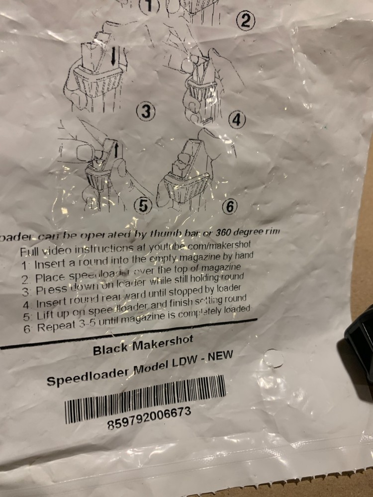 Makershot .22LR Magazine Loading Tool