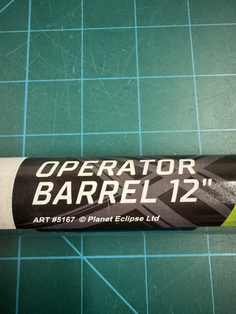 Planet Eclipse “Operator” 12” tactical barrel. BNIB! Rare.