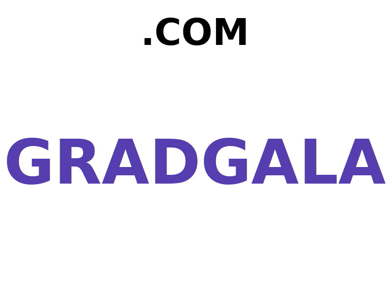 GradGala.com - Catchy Brandable Domain Name