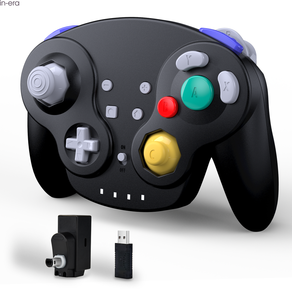 Wireless Gamecube NSO Controller for Nintendo Switch/Lite/PC/OS/Steam Wii NGC