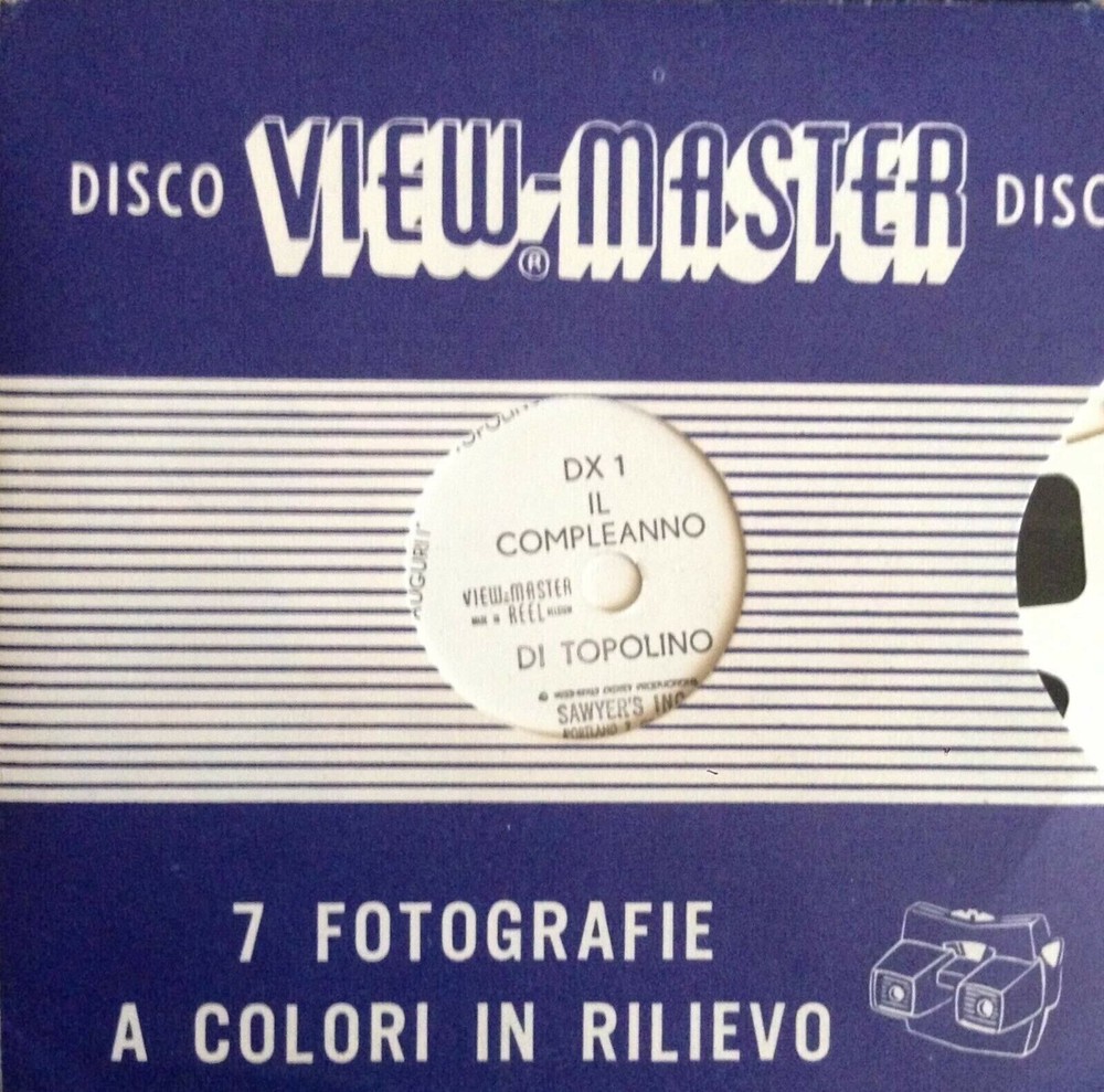 VIEW-MASTER MINT LONDON DISK II PERFECT RARE