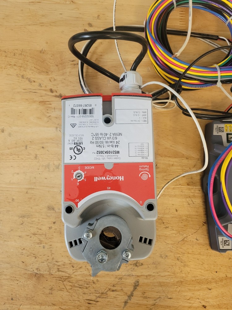 Honeywell MS3105K3052 Damper Actuator Economizer Controller