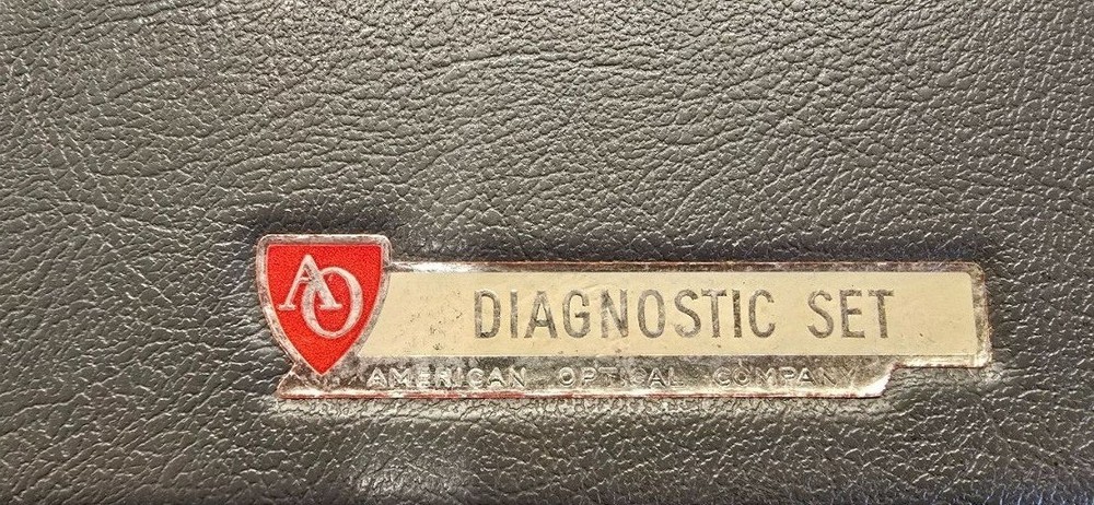 Vintage American Optical Diagnostic Set With Hard Case