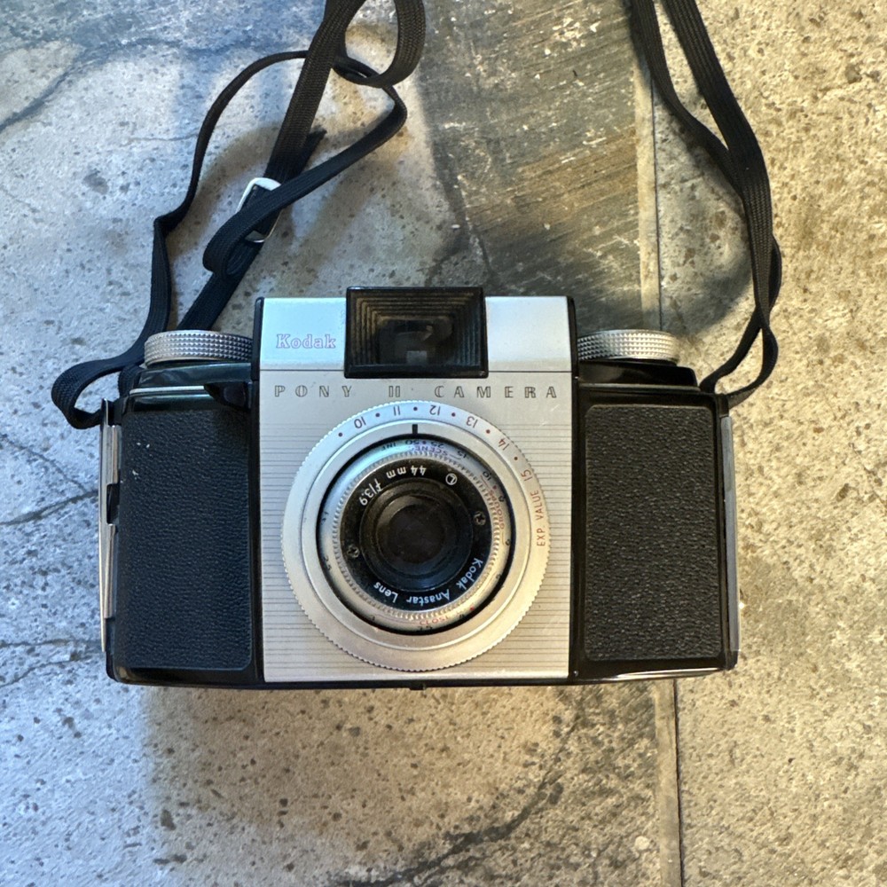 Kodak Pony II 35mm Camera and Strap - Vintage Untested