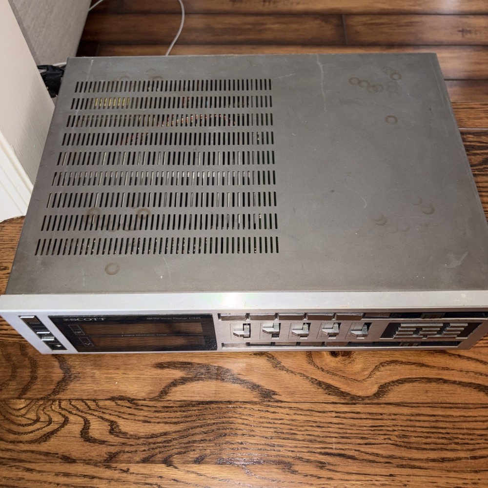 SCOTT 379RS STEREO RECEIVER FULLY WORKING