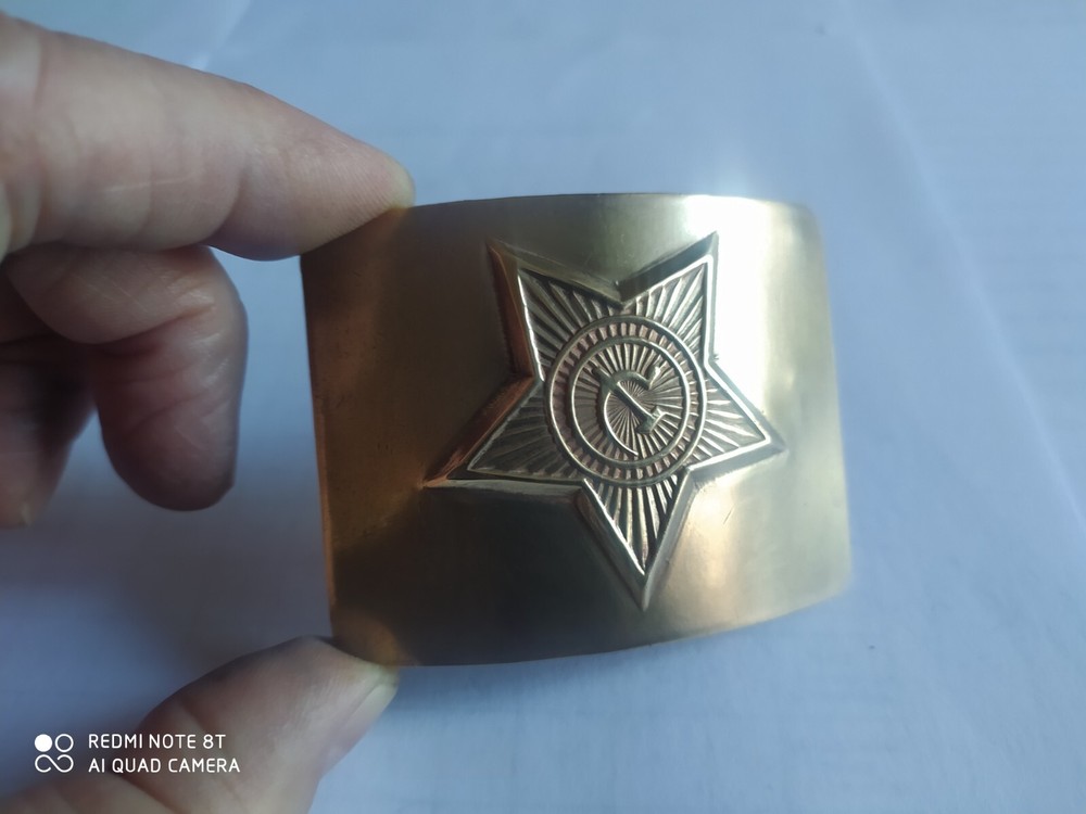 USSR army buckle. Original. Never used.