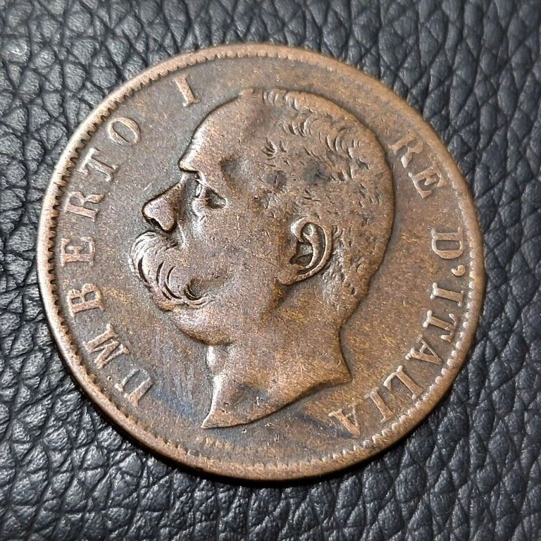1894 ITALY 10 CENTESIMI COIN