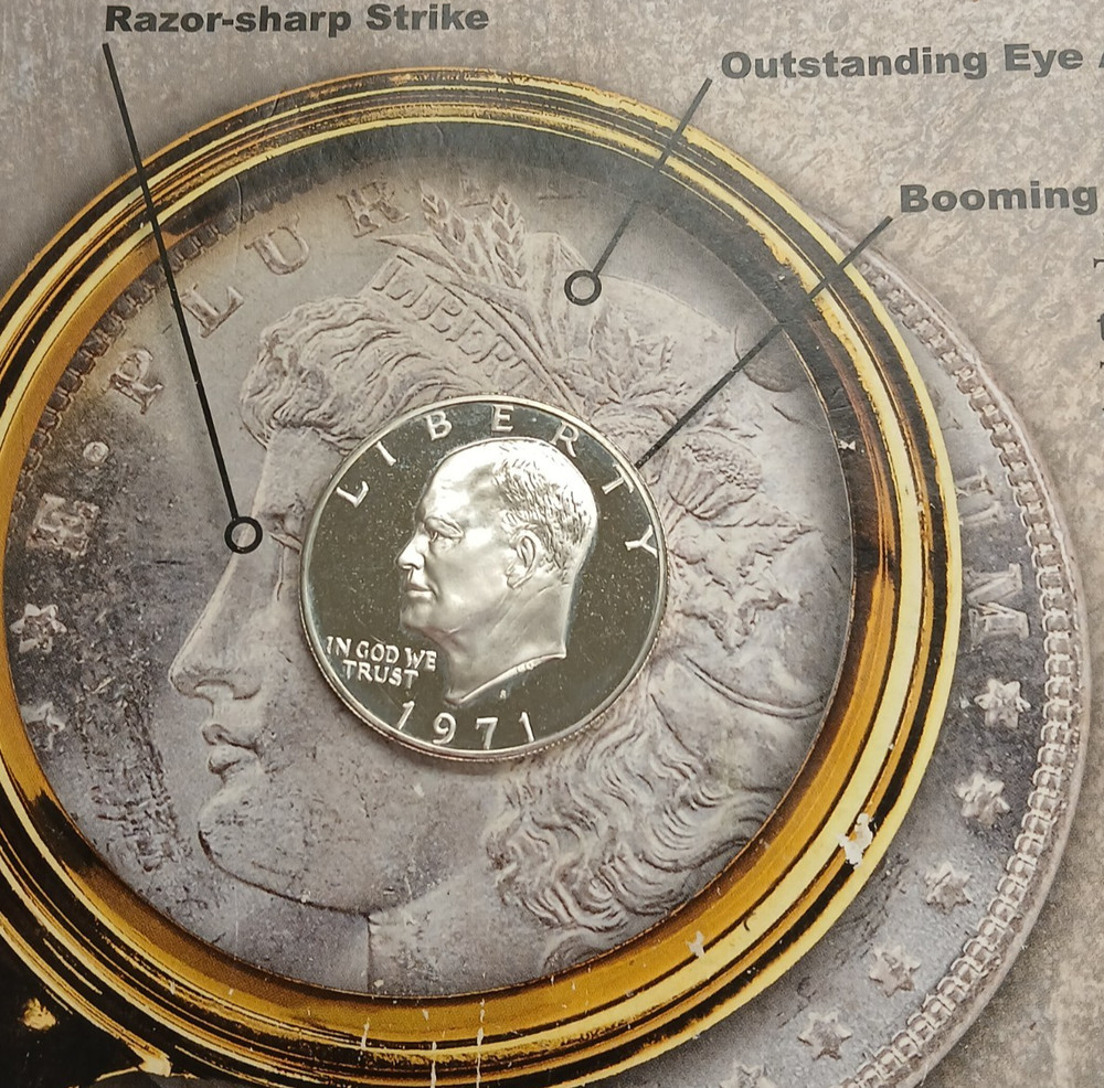 1971 Eisenhower Proof Dollar T-426