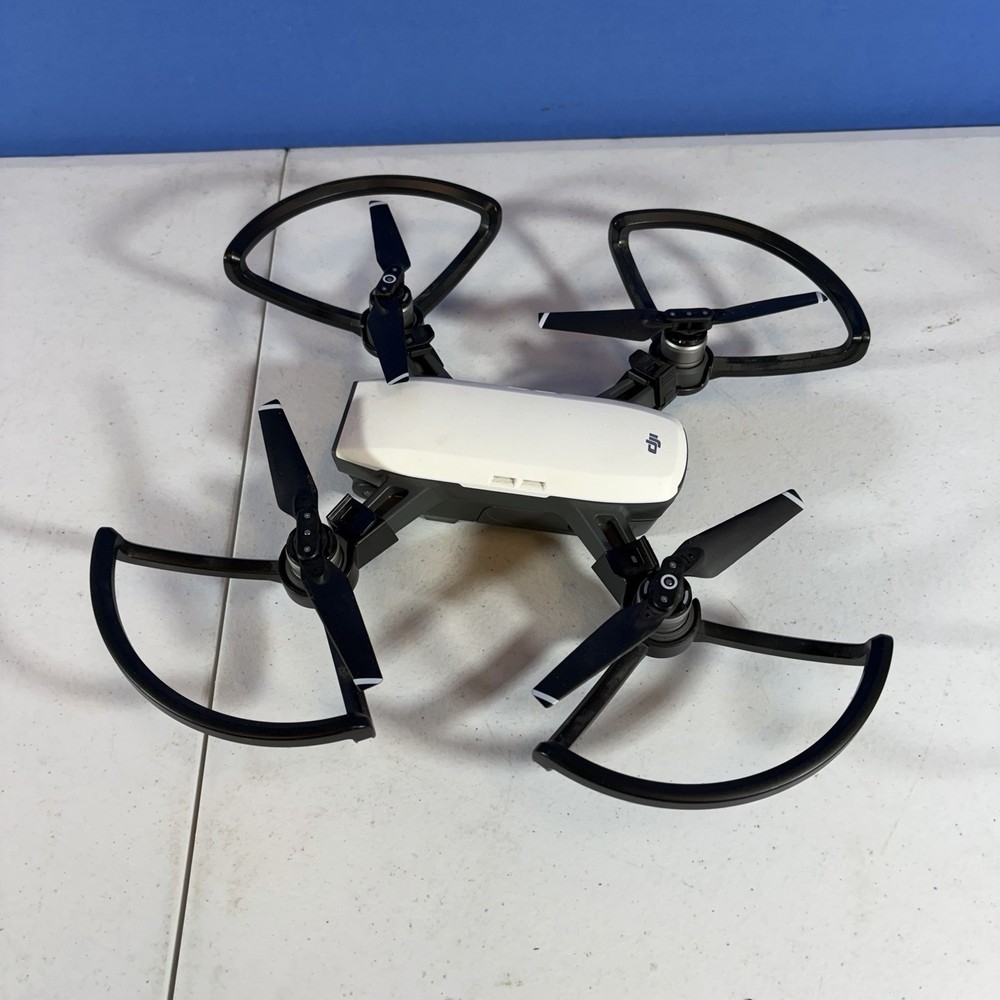 DJI Spark Replacement Drone ONLY (White) Stabilized Gimbal Camera Tested Working